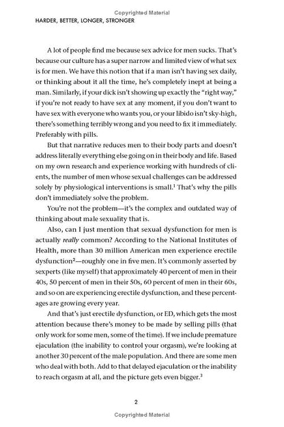 Harder, Better, Longer, Stronger: Science, Skills, and Secrets for the Best Sex of Your Life (Hardback)