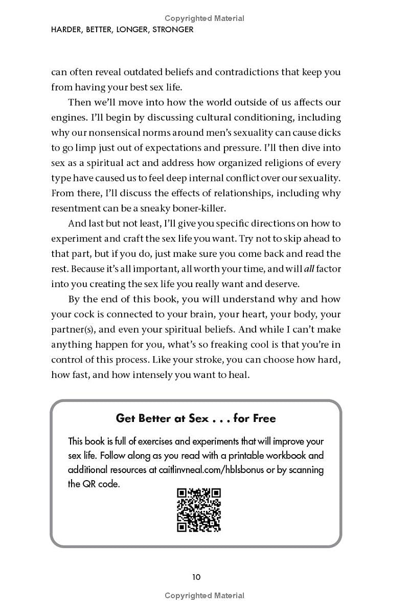 Harder, Better, Longer, Stronger: Science, Skills, and Secrets for the Best Sex of Your Life (Hardback)